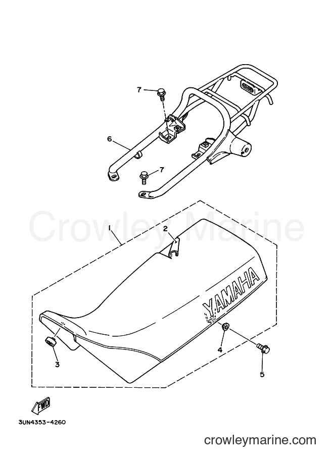 2000 Scooter DT50LC - DT50LC (3UN7) [010] - SEAT