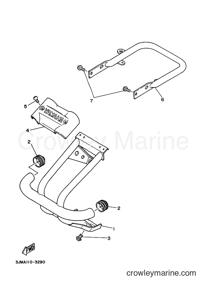 1996 ATV YFS200 - YFS200 (3JML) [010] - GUARD