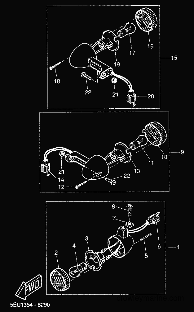 2000 Scooter YH50 - YH50 (5FV3) [020] - FLASHER LIGHT