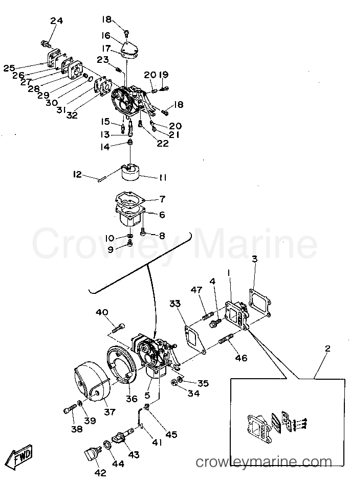 Yamaha Motors 5MSHS - INTAKE