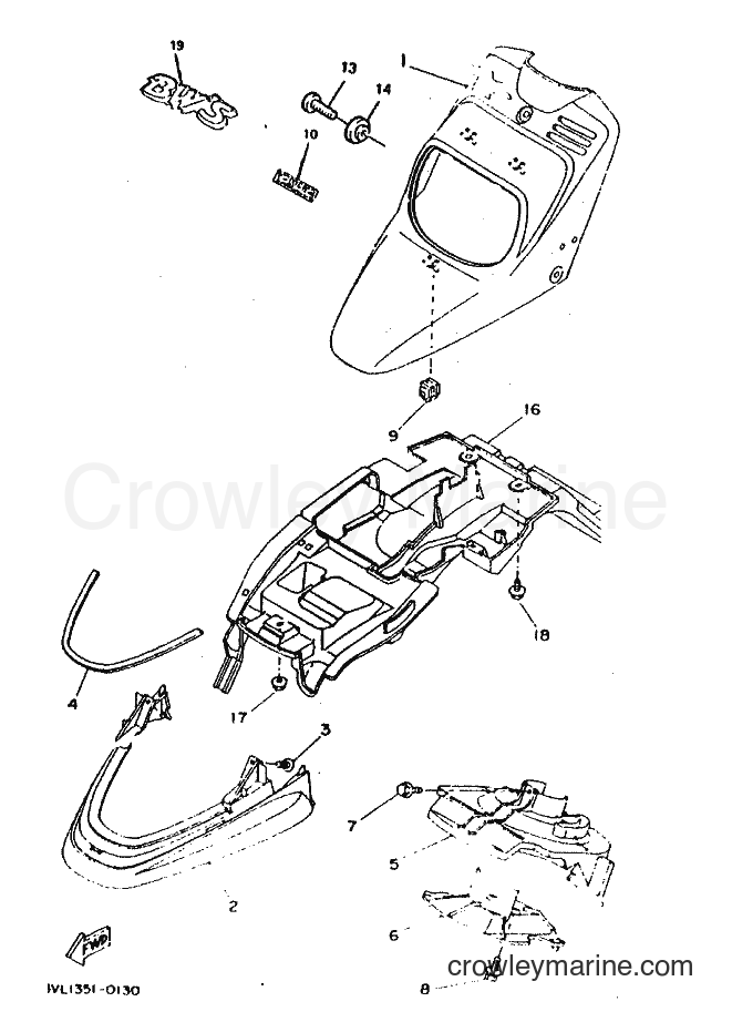 Yamaha Motors CW50 (4RW2) [020] - FENDER