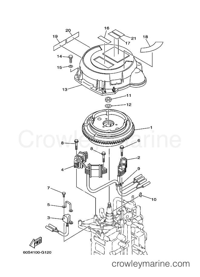 Yamaha Motors FT8DEHPL (60S7) [040] - GENERATOR