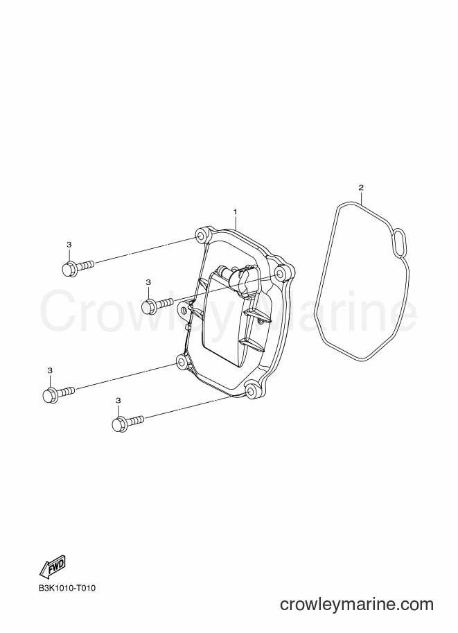 2018 Scooter CEH50D - CEH50D (B3K2) [010] - CYLIMDER HEAD COVER