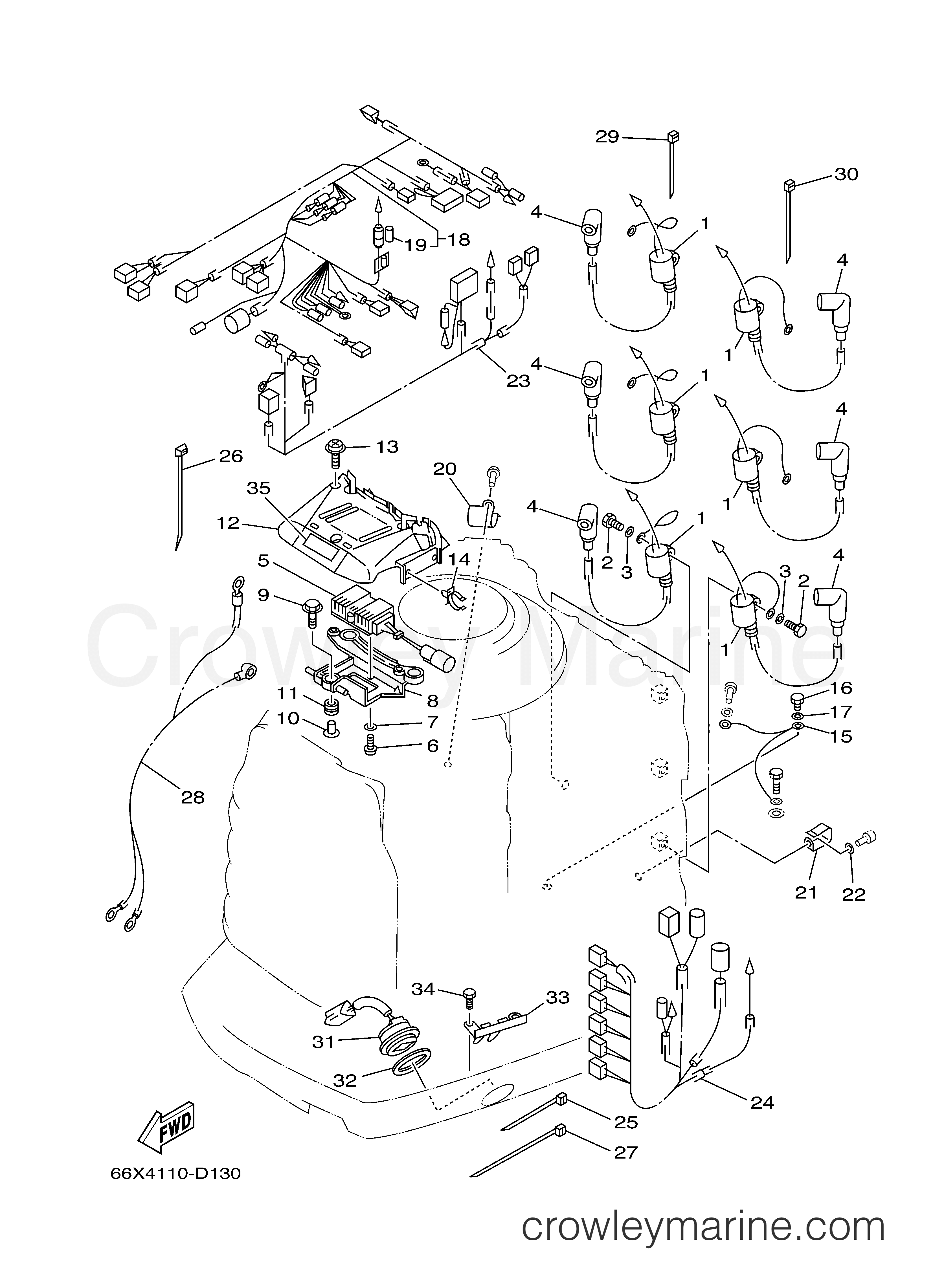 Yamaha Motors VX200TLRD - ELECTRICAL 2