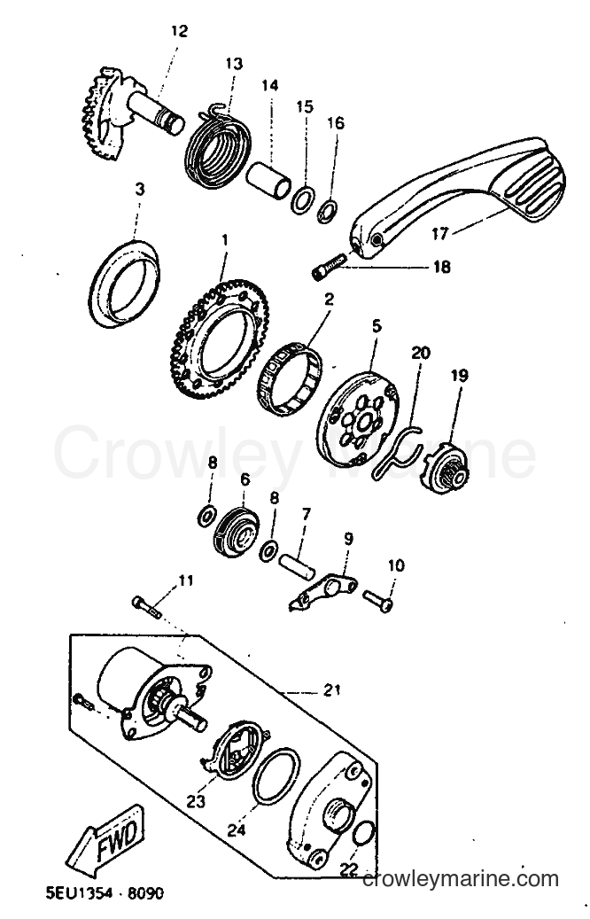 1999 Scooter YH50 - YH50 (5JB2) [030] - STARTER