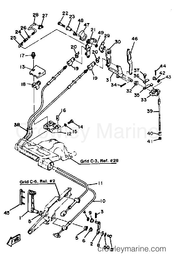 Yamaha Motors FT9.9EXK - CONTROL