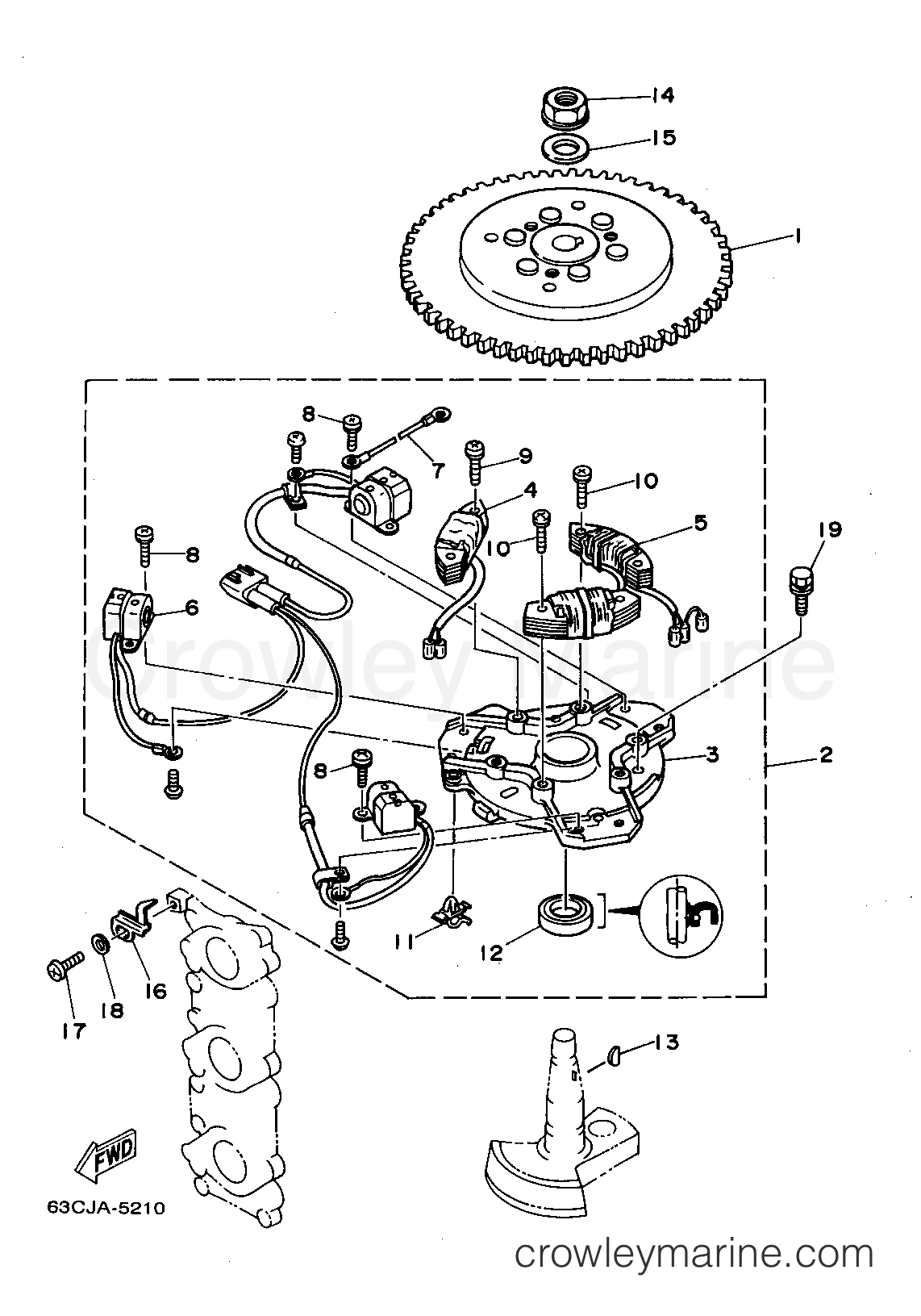 Yamaha Motors 40MSHT - GENERATOR