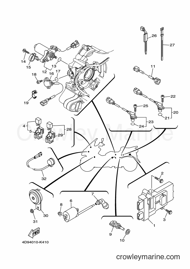 Yamaha Motors YP250 (4D94) [010] - ELECTRICAL 2