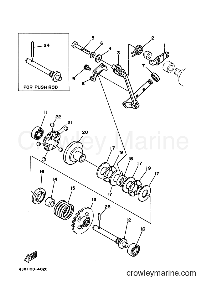 1994 Dirt Bike YZ250 - YZ250 (4JX3) [999] - GOVERNOR
