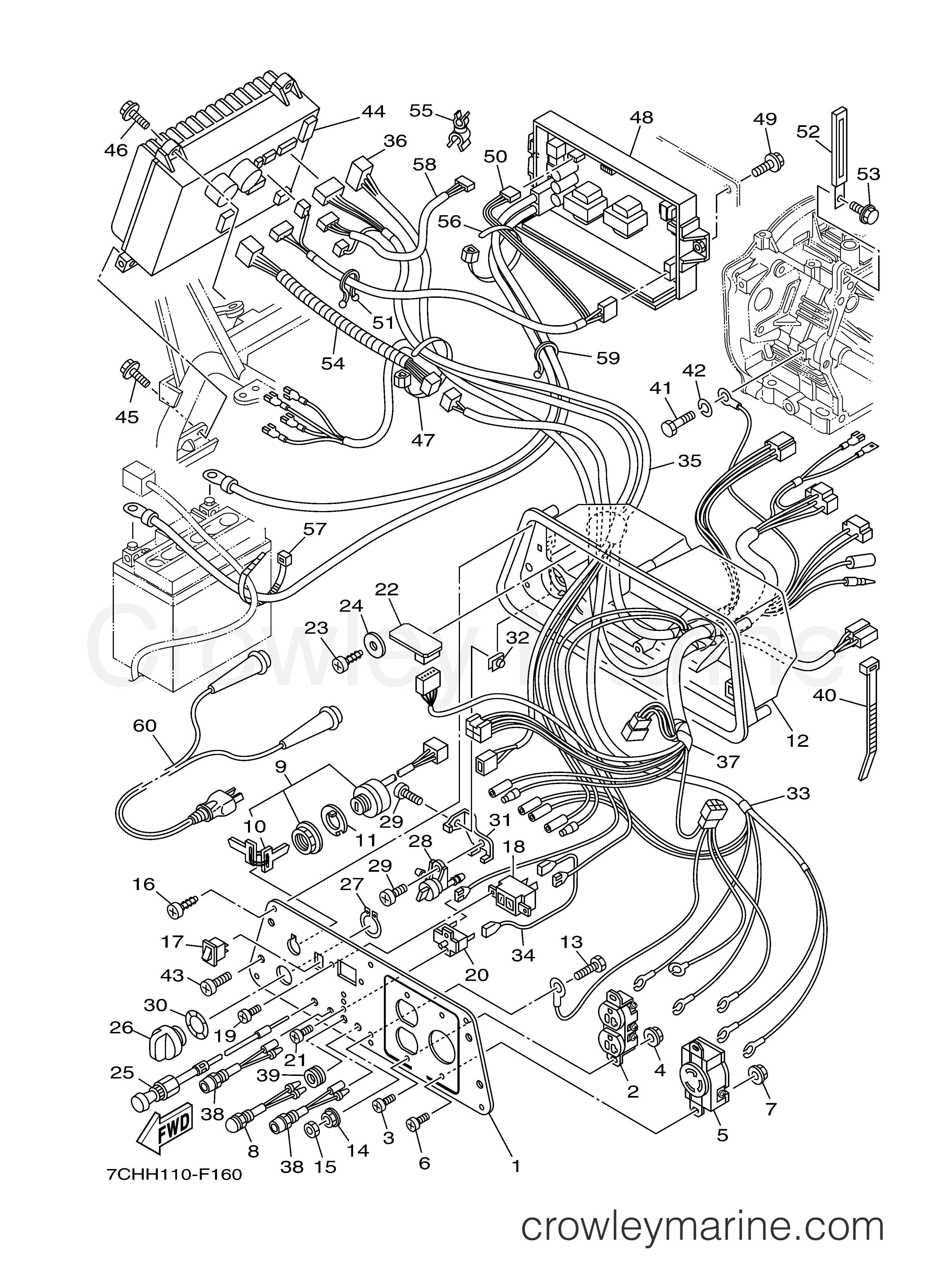 Yamaha Motors EF30ISEBJ - CONTROL BOX