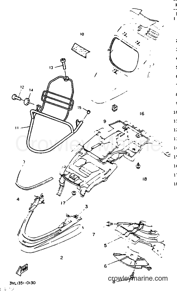 1992 Scooter CW50 - CW50 (3VL2) [999] - FENDER
