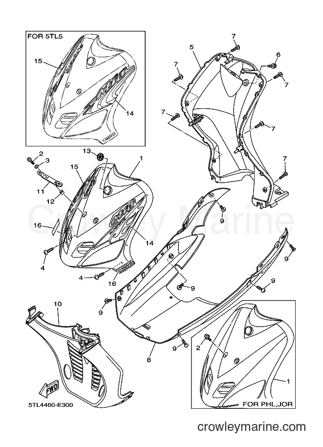 2006 Scooter AL115C - AL115C (5TL4) [010] - LEG SHIELD