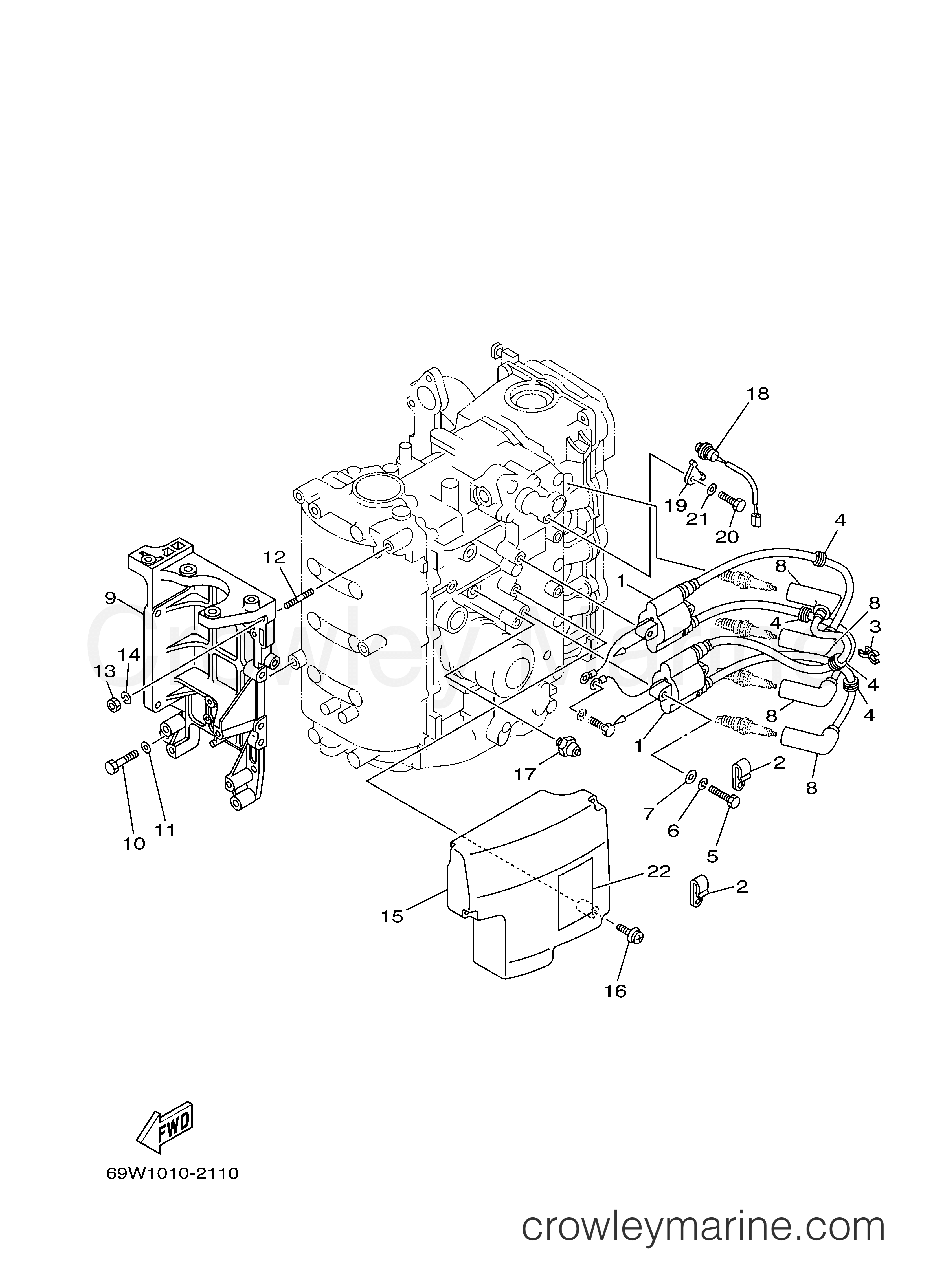 Yamaha Motors F60TLRC - ELECTRICAL 1