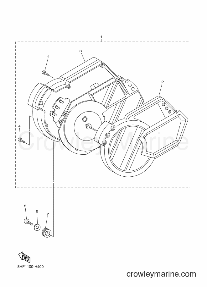 Yamaha Motors RS10ST (8HW2) [030] - METER