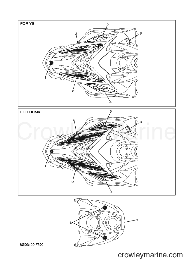 2007 Snowmobile RX10GT - RX10GT (8GD4) [010] - EMBLEM