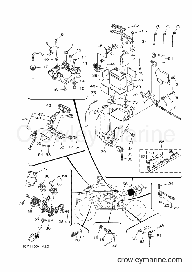 2009 ATV YFZ450R - YFZ450R (18P2) [010] - ELECTRICAL 1