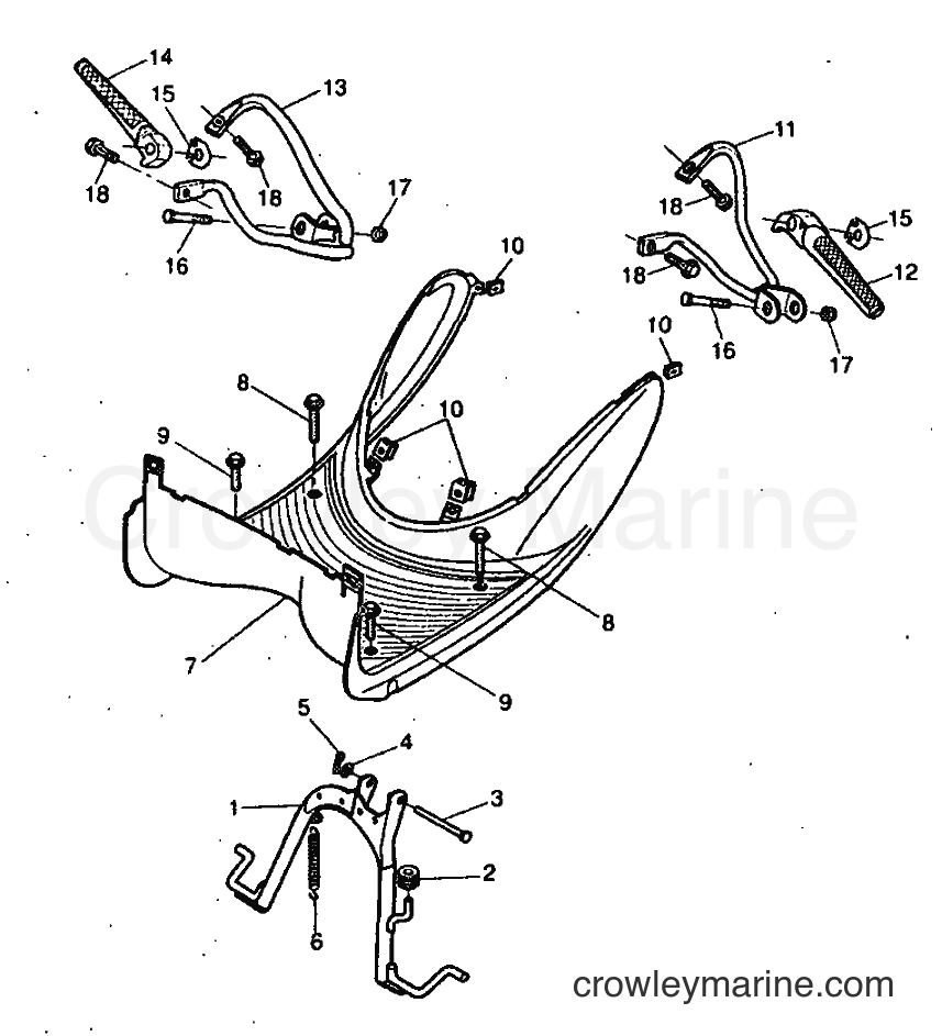 1999 Scooter YH50 - YH50 (5KG1) [010] - STAND & FOOTREST
