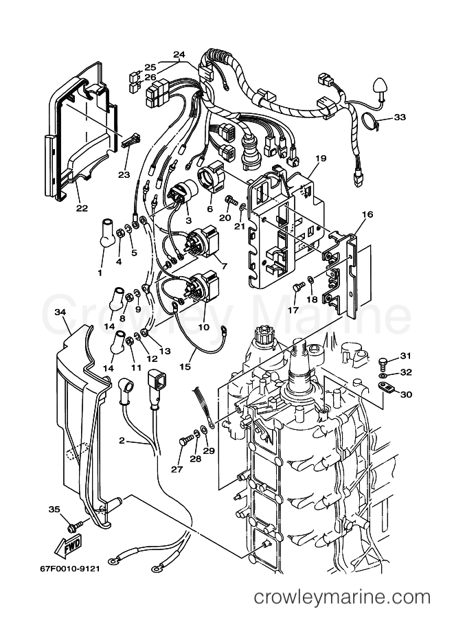 Yamaha Motors F100A (67F) [05A] - ELECTRICAL 2