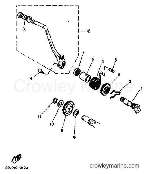 Yamaha Motors RD350LC (57V) [999] - STARTER