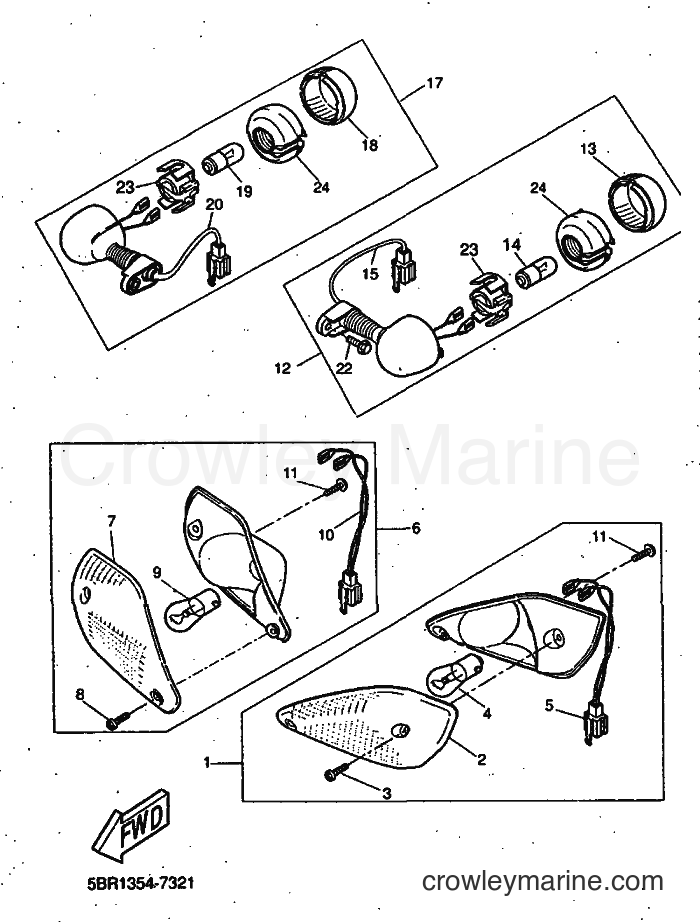 1998 Scooter YQ50 - YQ50 (5DP2) [999] - FLASHER LIGHT