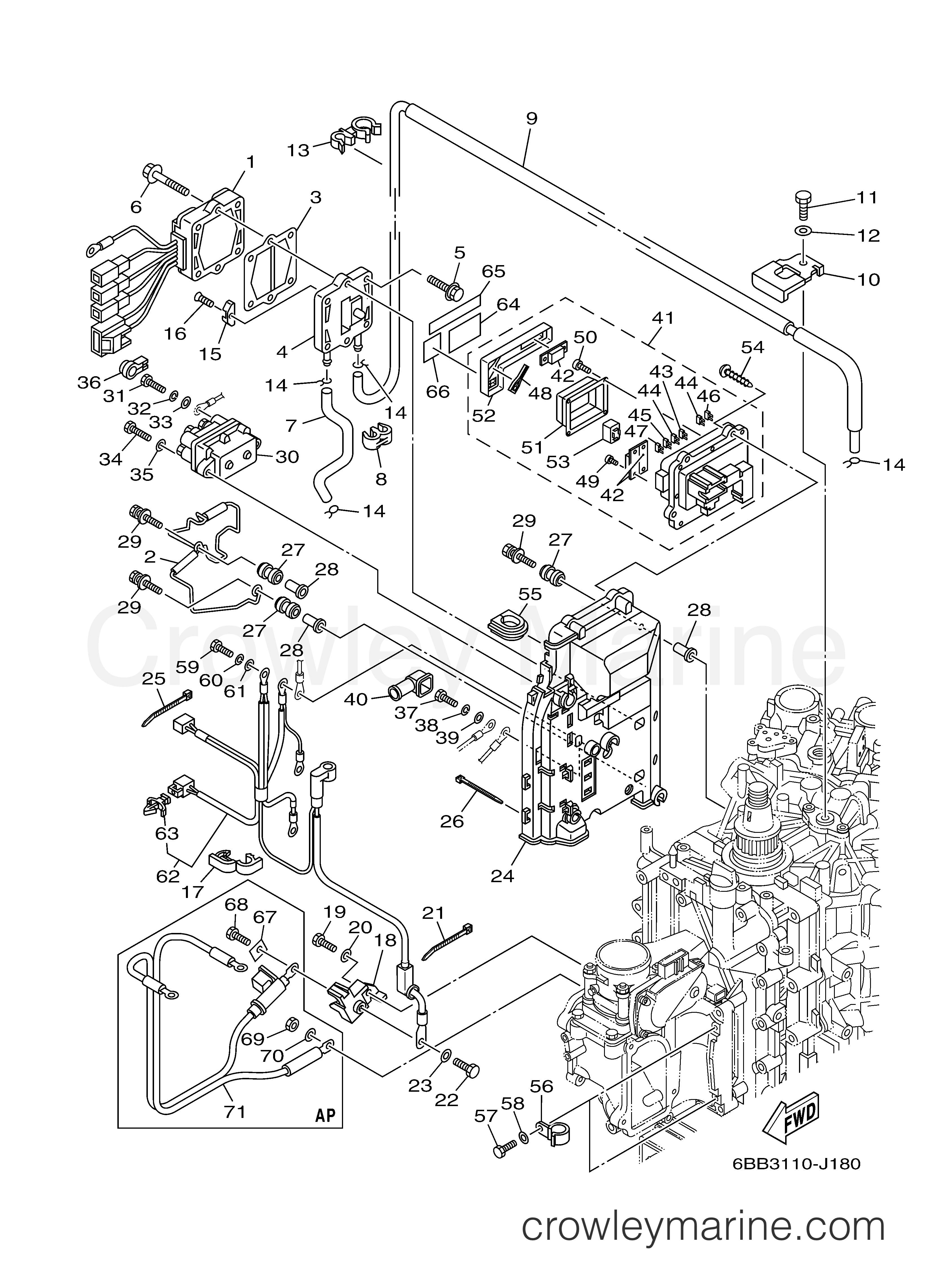 Yamaha Motors F250TXR - ELECTRICAL 2