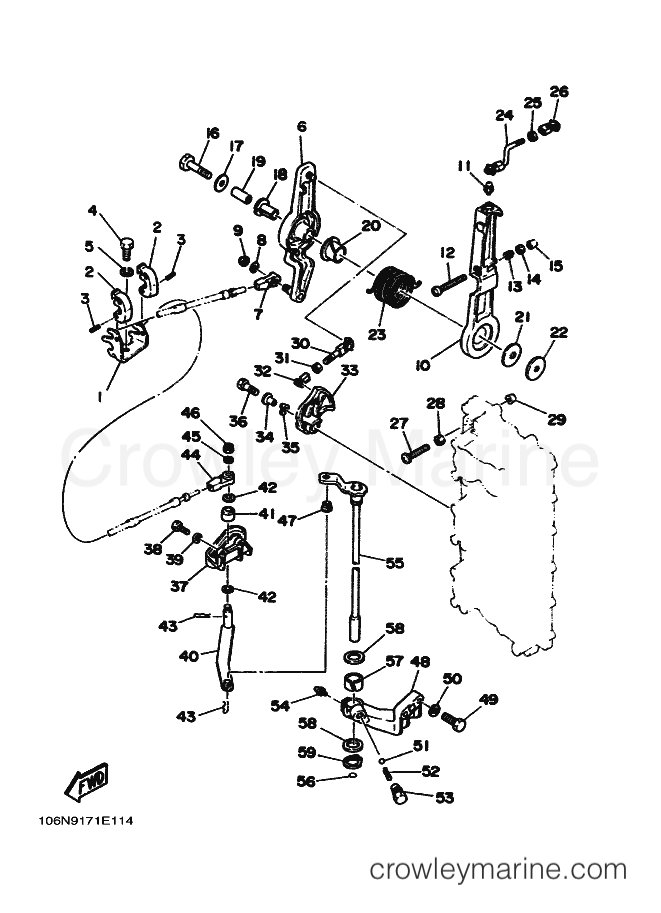 Yamaha Motors V150D (6N9) [020] - CONTROL