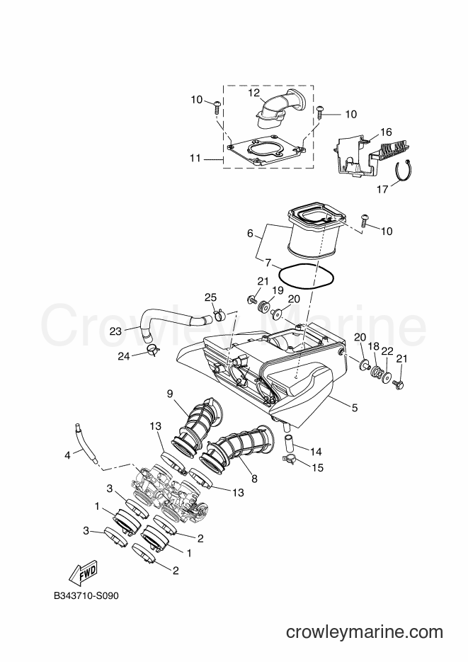 2018 Sport Bike XSR700(MTM690) - XSR700(MTM690) (B2G4) [010] - INTAKE