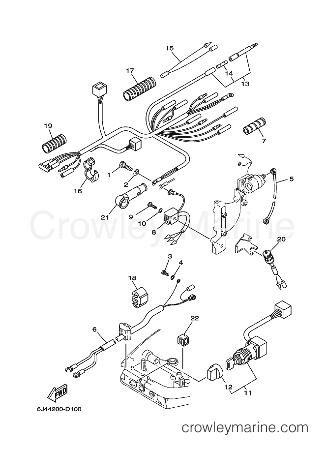 Yamaha Motors E40JWHL (6J4B) [230] - ELECTRICAL 2