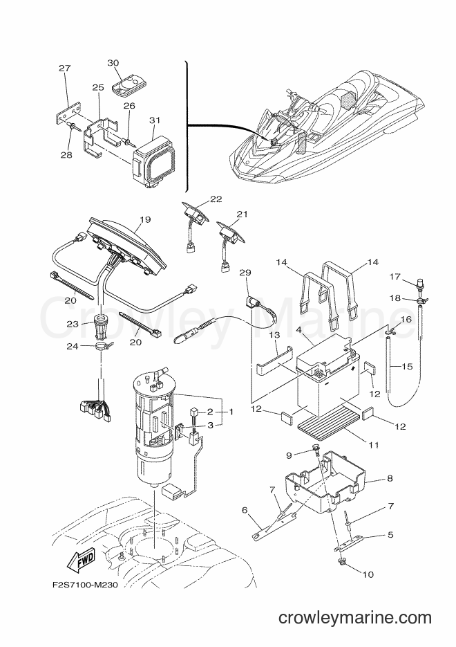 Yamaha Motors FB1800A-R (F2TJ) [010] - ELECTRICAL 3