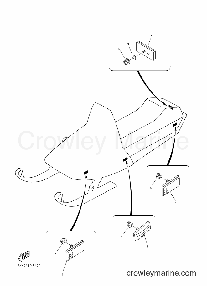 Yamaha Motors VK540F (8KX1) [020] - ELECTRICAL 2