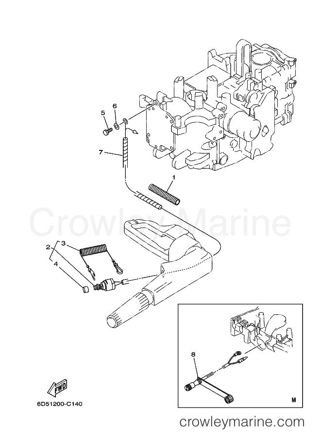 Yamaha Motors F25C (6D54) [030] - ELECTRICAL 3