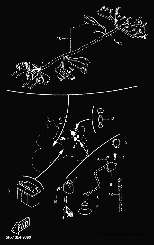 Yamaha Motors CW50RS (5FXF) [010] - ELECTRICAL 2