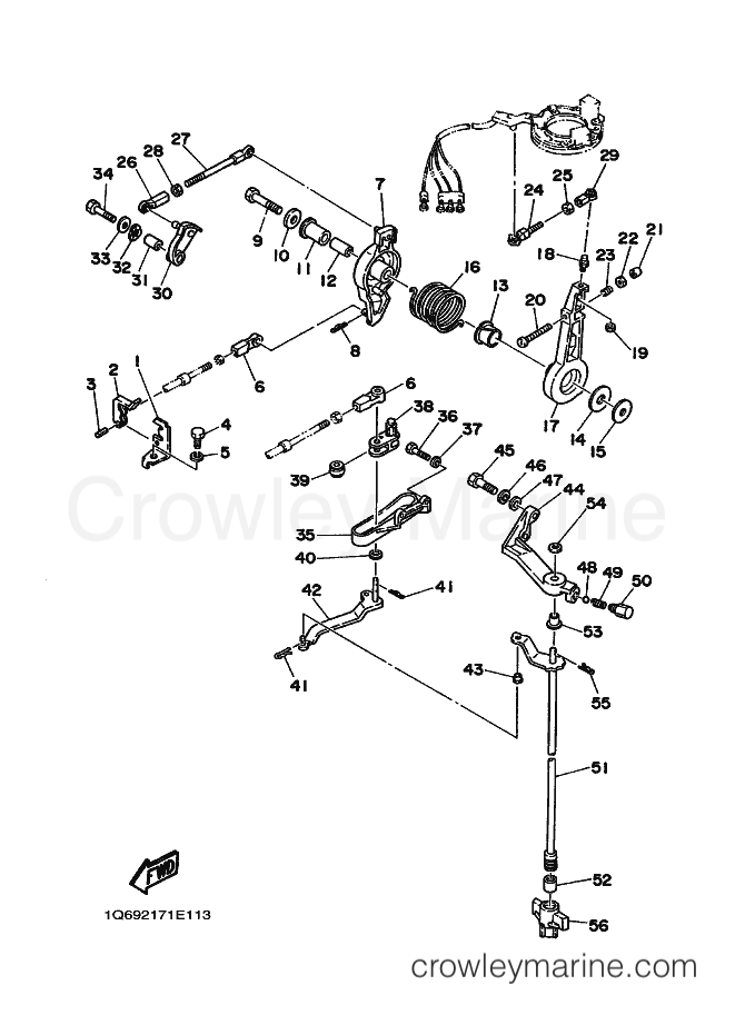Yamaha Motors 75A (6920) [010] - CONTROL
