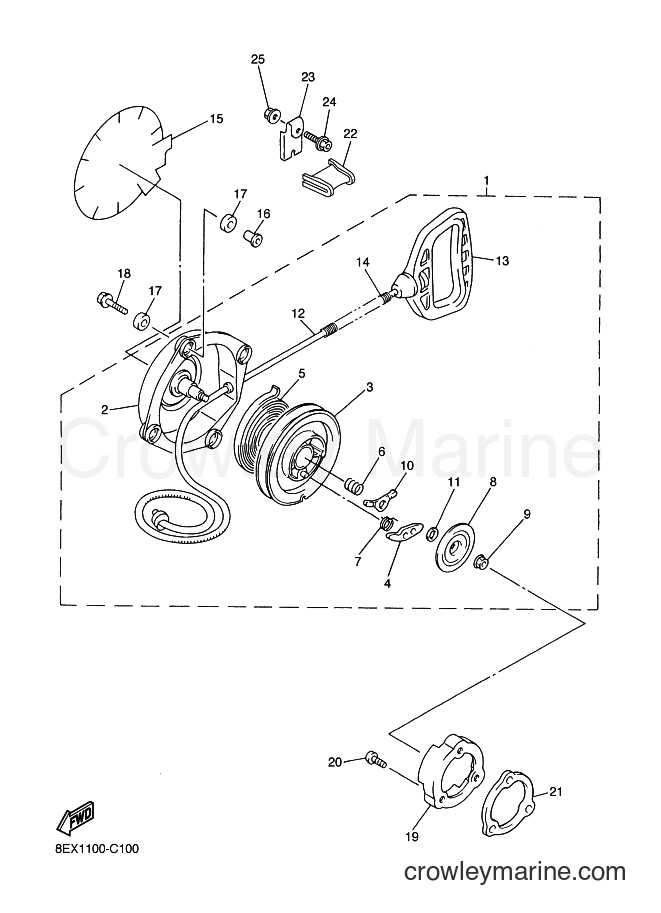 Yamaha Motors SXV60VT (8FD2) [010] - STARTER