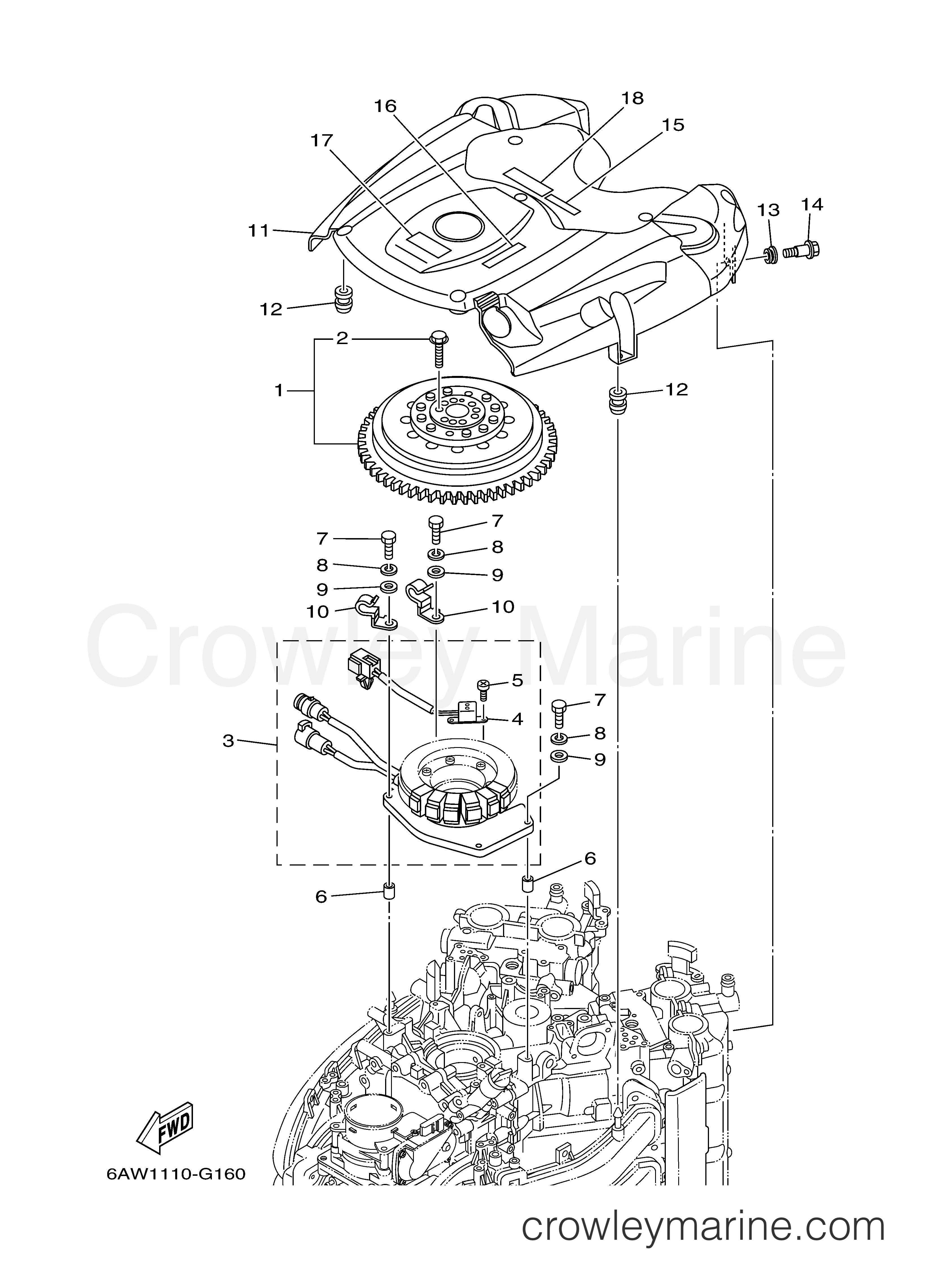 Yamaha Motors F350TUR - GENERATOR