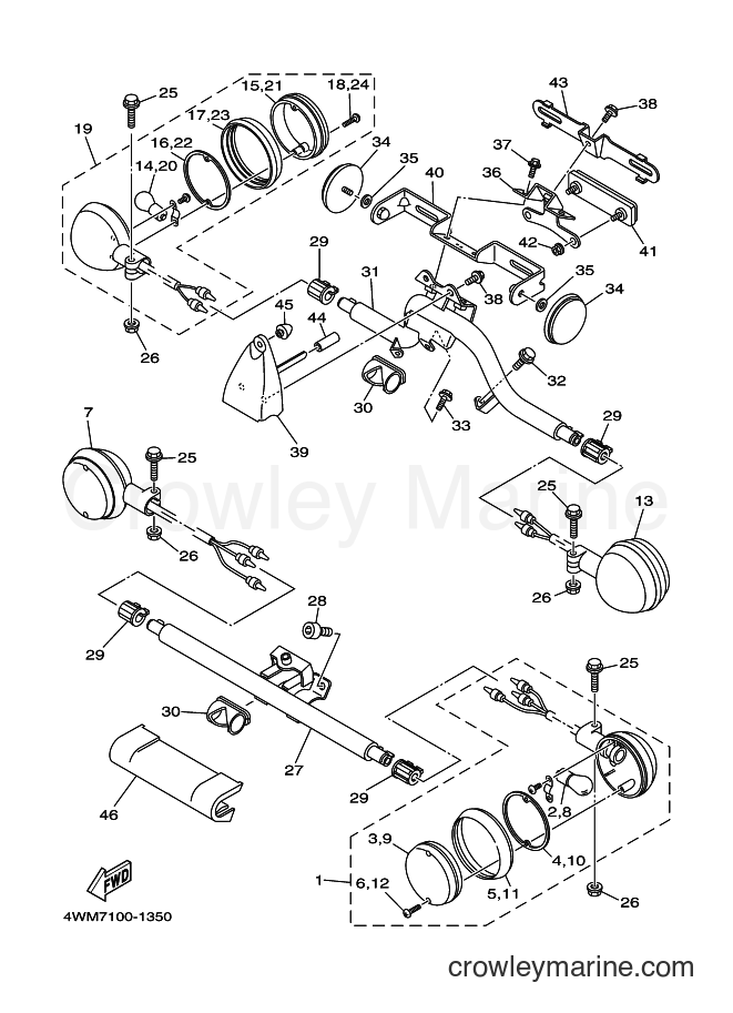 Yamaha Motors XV1600A (4WMJ) [010] - FLASHER LIGHT