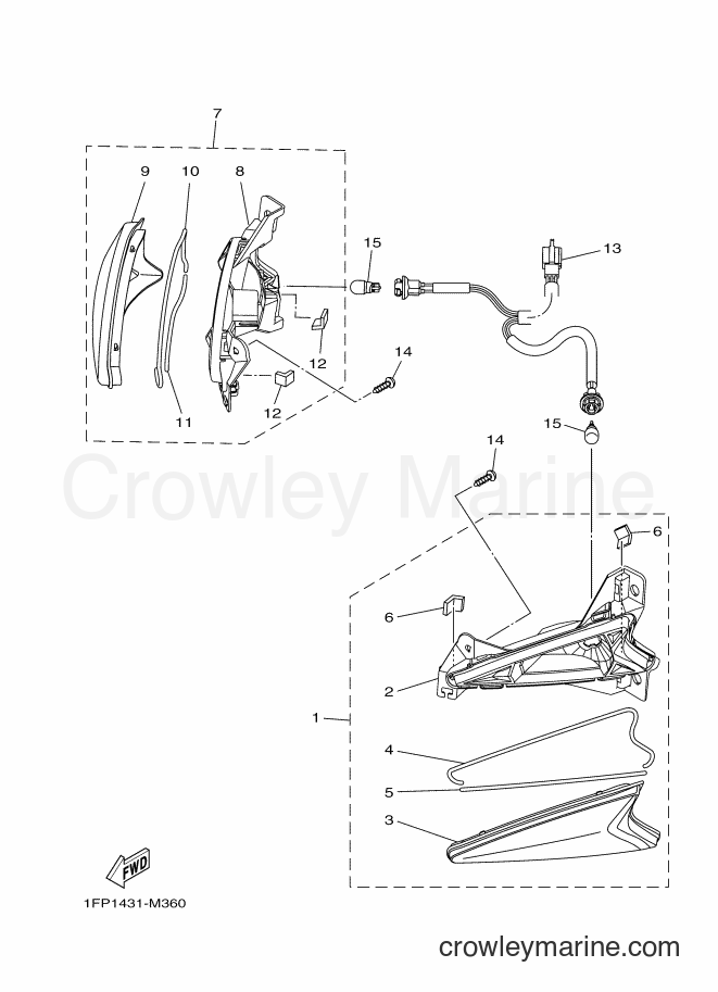 Yamaha Motors T115FLS (1FP9) [010] - FLASHER LIGHT