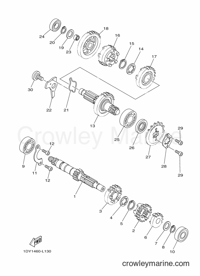 Yamaha Motors T115FSEC (2SU2) [010] - TRANSMISSION