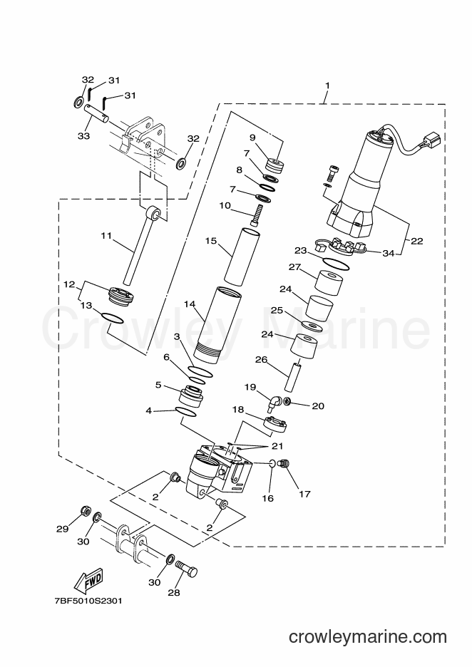 2018 Snowblower YT1380X - YT1380X (7BE4) [010] - AUGA CONTROL LEVER