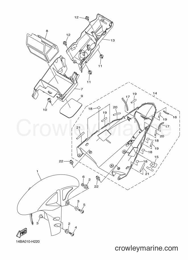 Yamaha Motors YZF-R1 RaceBase (1KBA) [010] - FENDER