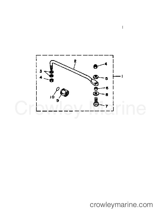 Yamaha Motors 25ELRP - STEERING GUIDE ATTACHMENT