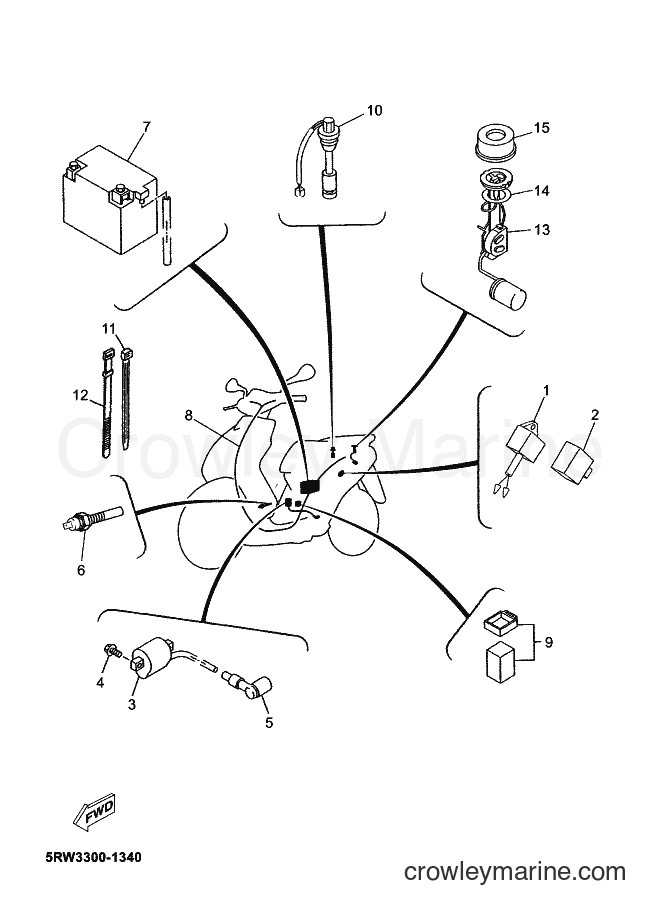 Yamaha Motors CS50Z (3D4B) [070] - ELECTRICAL 2