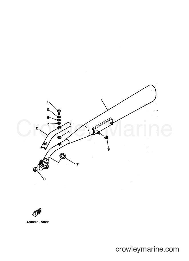 1986 Scooter T80 - T80 (2FL) [999] - EXHAUST