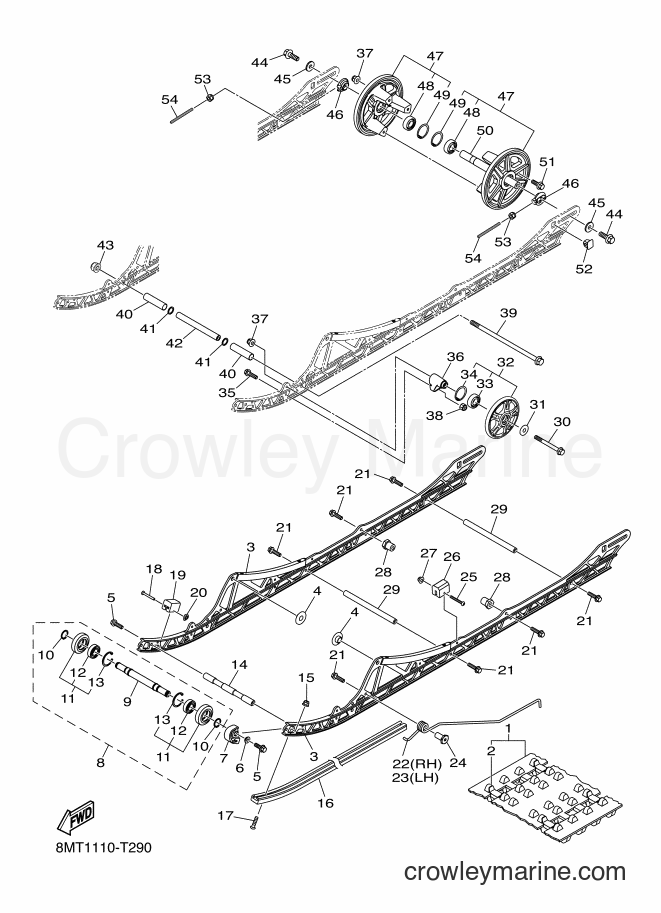 2018 Snowmobile SRS10ML53 - SRS10ML53 (8MS2) [010] - TRACK SUSPENSION 1