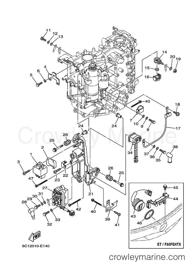 Yamaha Motors F50FEHD L (6C16) [330] - ELECTRICAL 2