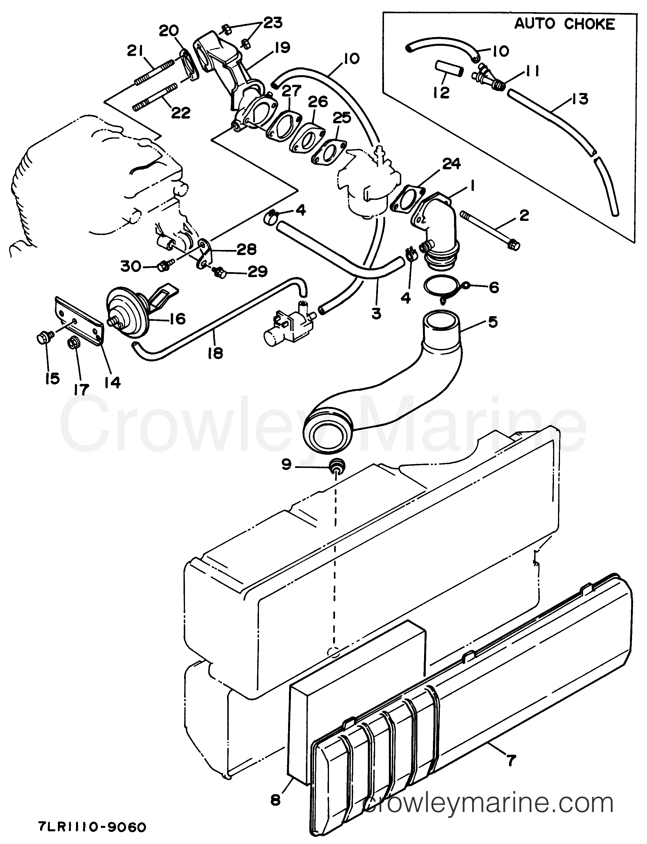 Yamaha Motors EF3800 - AIR FILTER