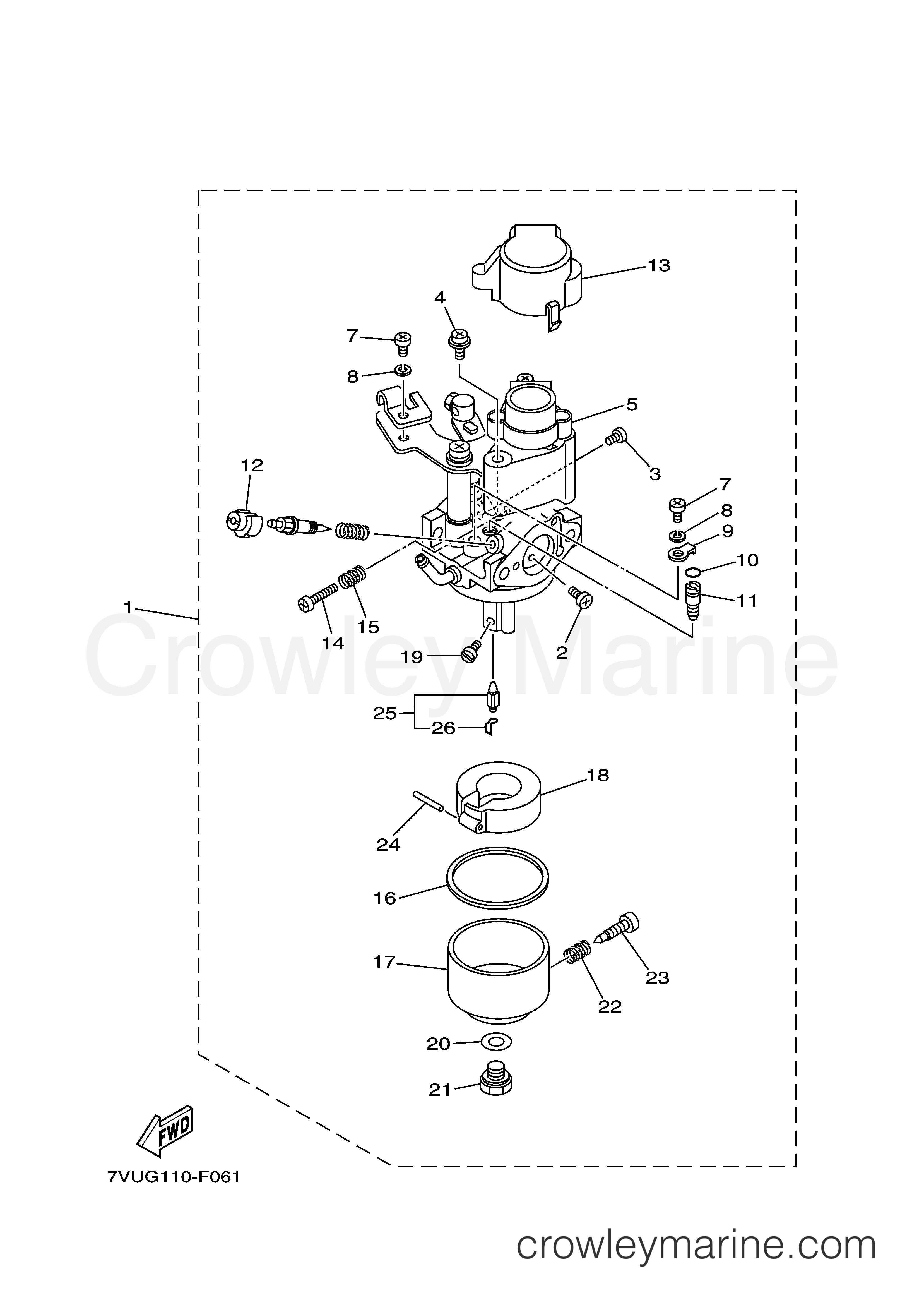 Yamaha Motors YG2800IJ - CARBURETOR