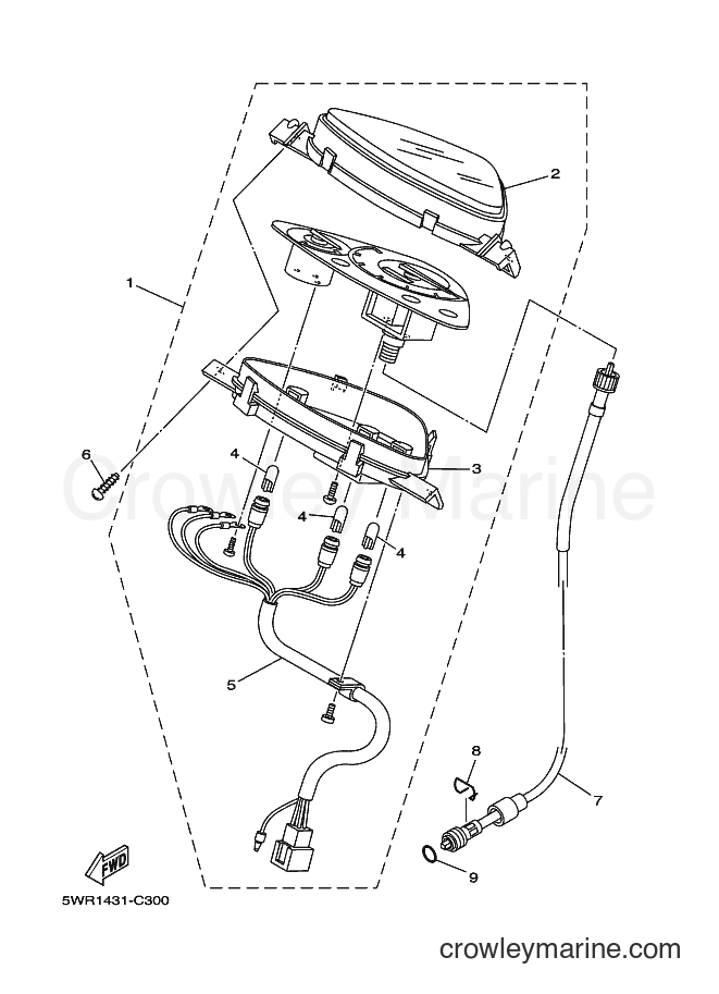 Yamaha Motors AL115C (5WPE) [010] - METER 2