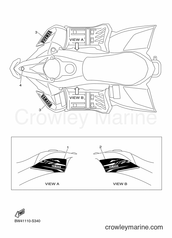 Yamaha Motors YFZ50 (BW42) [010] - GRAPHICS