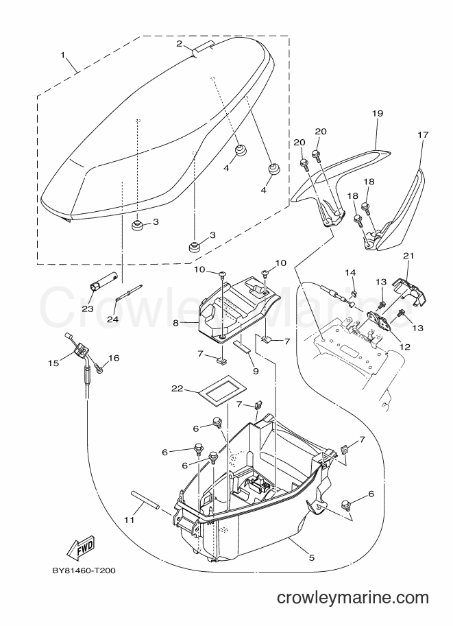 2018 Scooter LNX125-R - LNX125-R (BY82) [010] - SEAT
